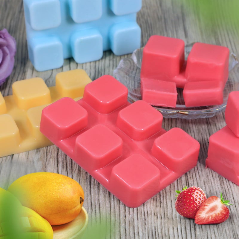 SCENTORINI Wax Melts  6 Pack Scented Wax Cubes Wax Melts Strong Scent  Soy Wax for Wax Warmer - Mint  Watermelon  Strawberry  Mango  Passion Fruit  Pineapple - Image 5